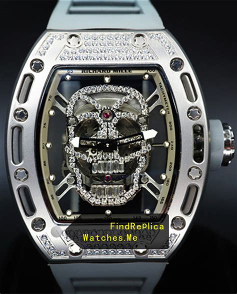 richard mille skeleton replica|richard mille watch diamond.